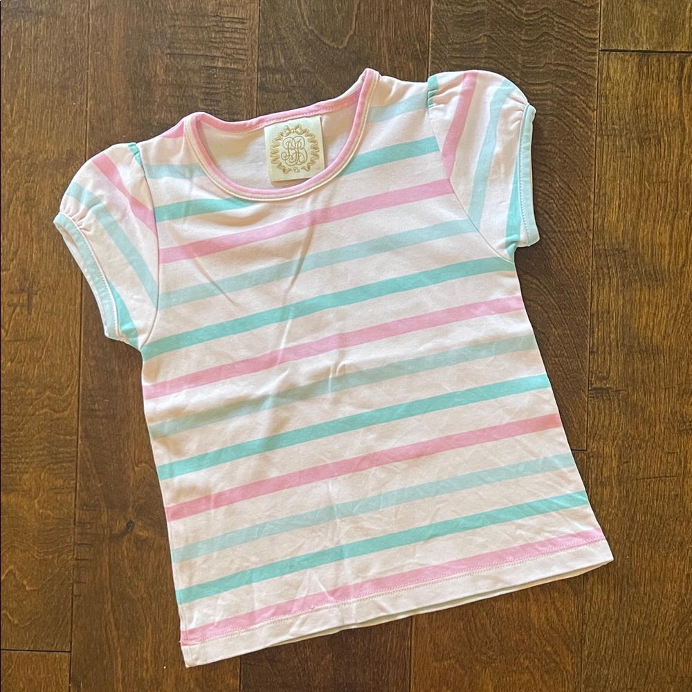 TBBC Penny Play Shirt Pink & Aqua- sz 5